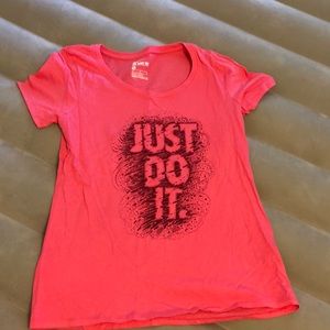Pink Nike T-shirt, Size Medium